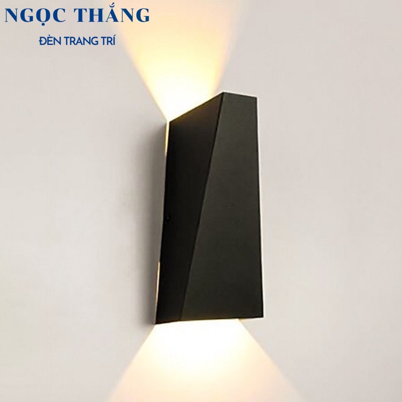 Đèn Led treo tường hắt tường trang trí trong nhà cầu thang ánh sáng vàng Led 8W 220V OT355 Ngọc Thắng