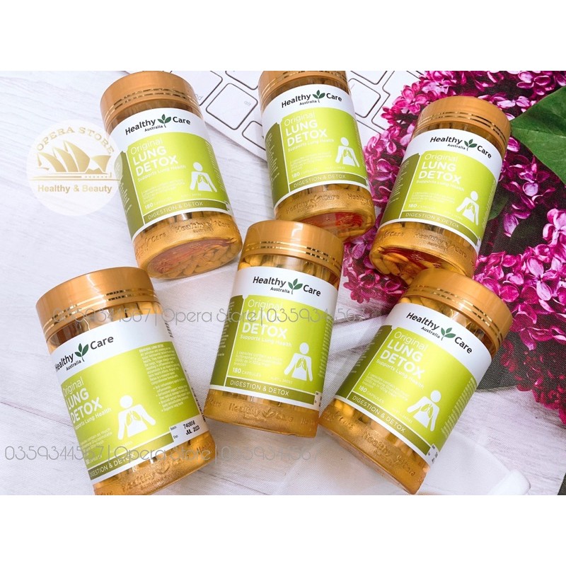 Thải Độc Phổi Lung Detox Healthy Care Date 2025