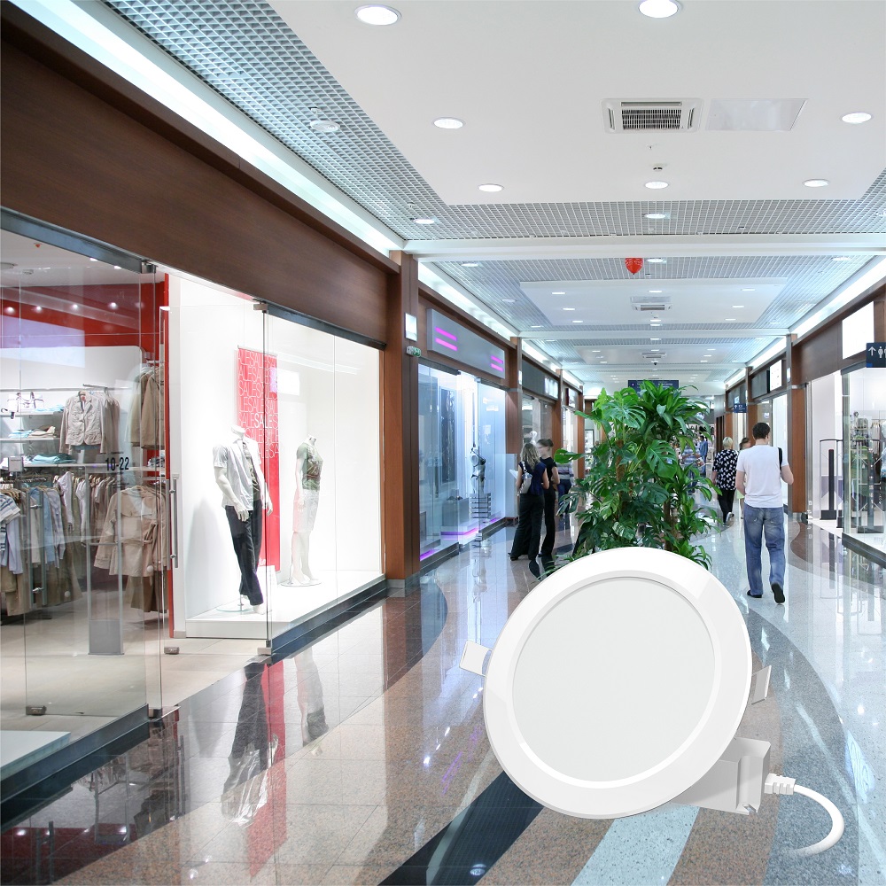 Đèn led âm trần 7W phi 90 Rạng Đông model PT04.V2 90/7W