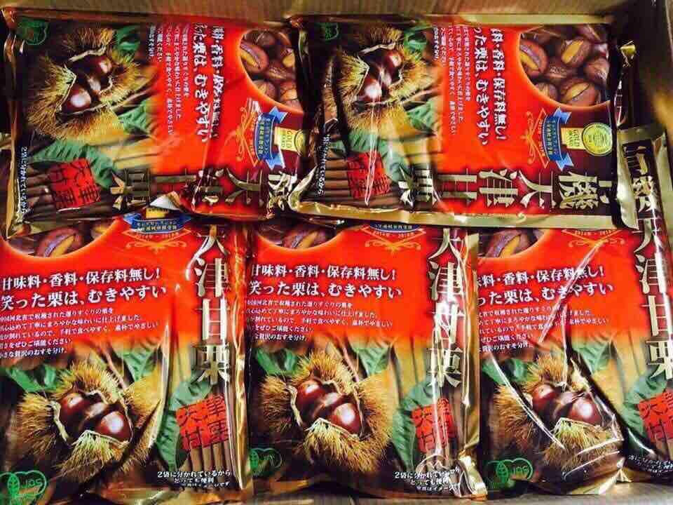Hạt dẻ hấp nguyên vỏ Nhật - 260g