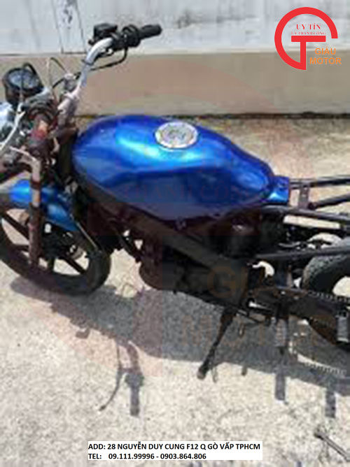 Sơn xit Samurai H325 màu xanh dương Wave Honda  Wave Blue