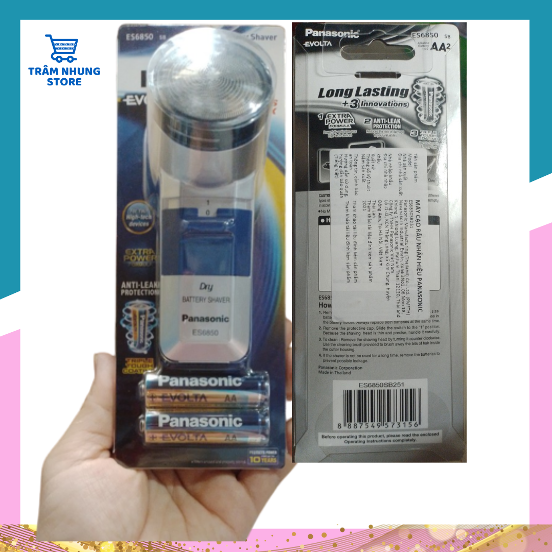 Máy cạo râu Panasonic ES6850 made Thái Lan-