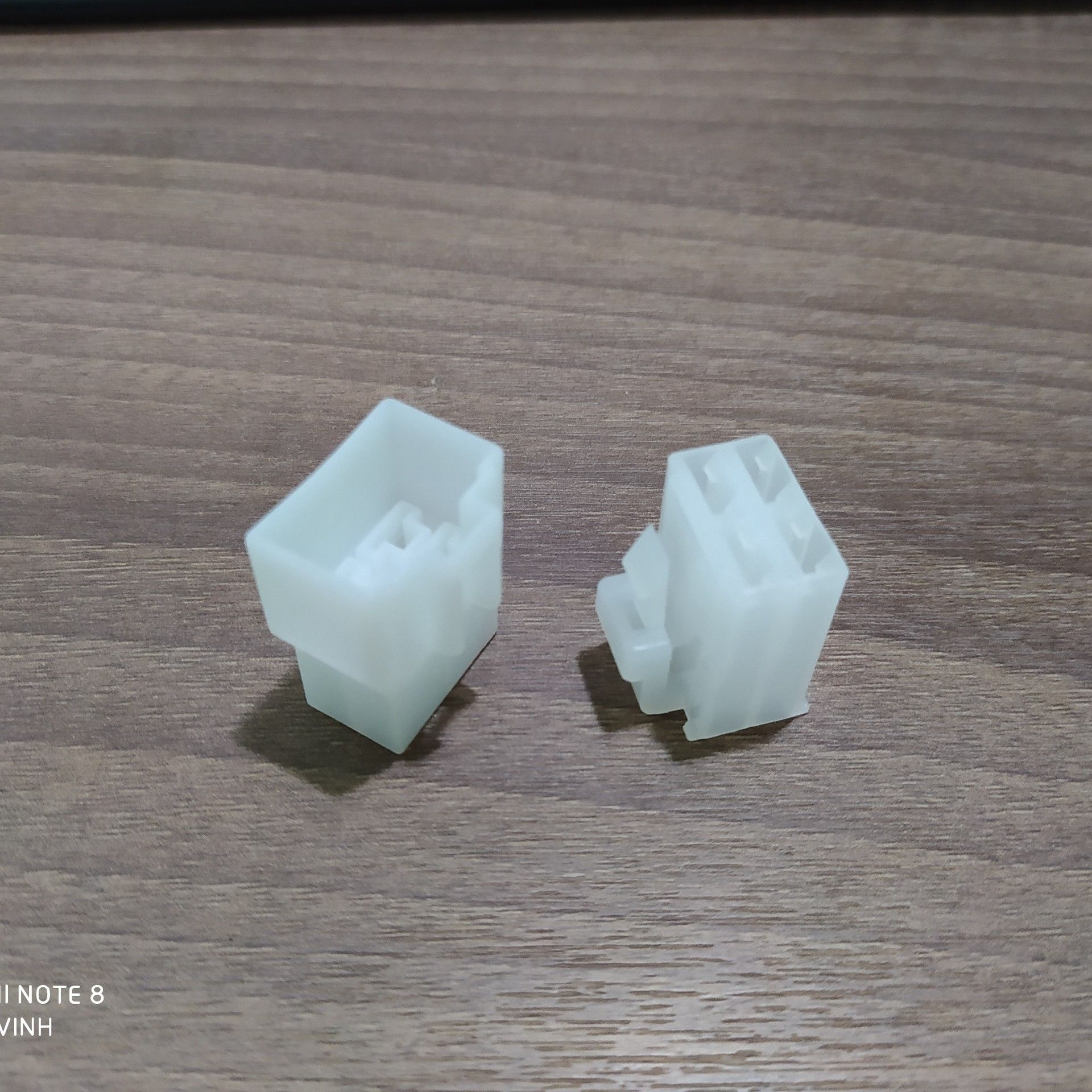 Jack nhựa 4P - 6.3 (bịch 10 bộ Đực + Cái)