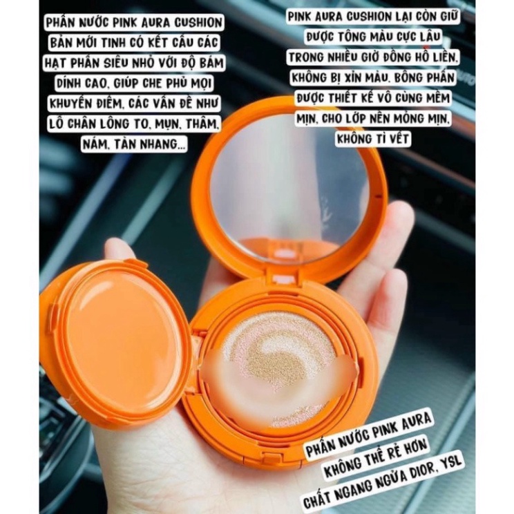 Phấn Nước Dpc Pink Aura Cushion Sa Phiên Bản Cam Limited