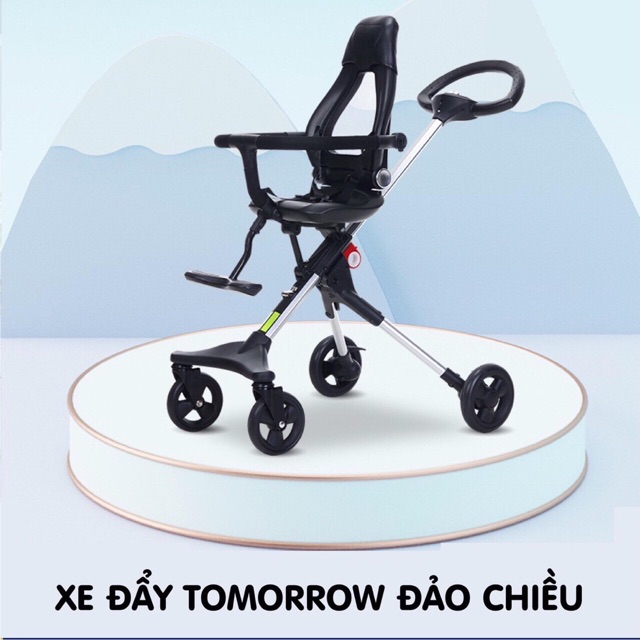 Xe Đẩy Tomorrow Đảo Chiều Gấp Gọn