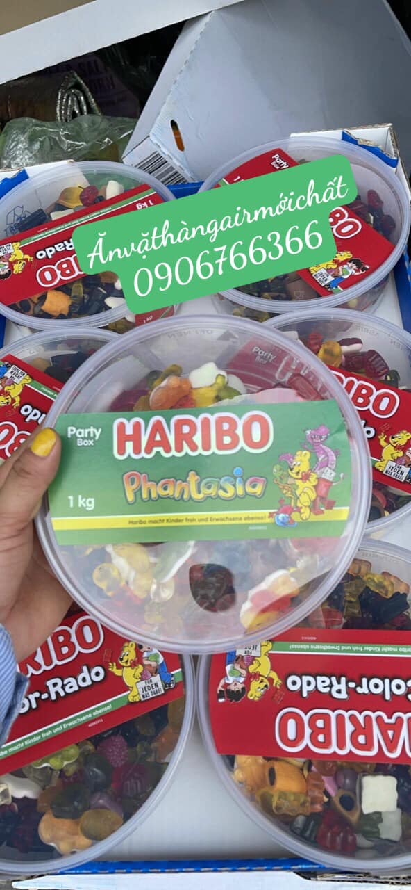 [Tổng Hợp Date 2027]Kẹo Dẻo Trái Cây Haribo Đức Đủ Loại