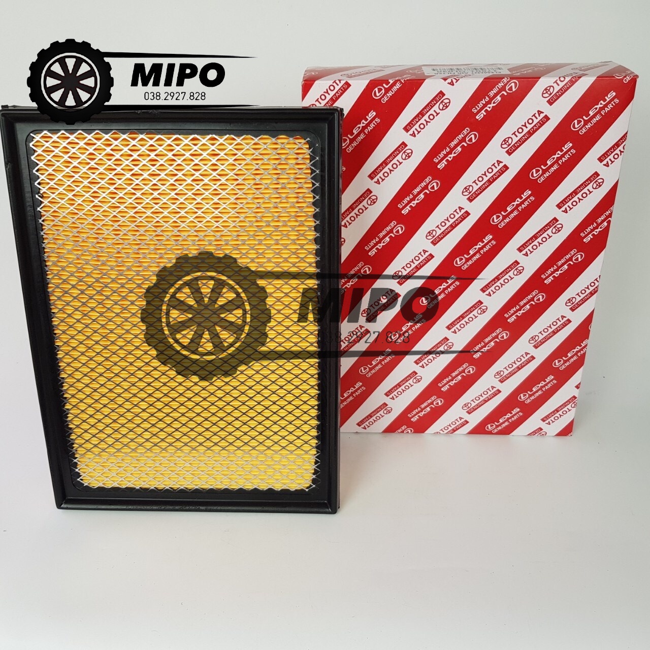 Lọc gió động cơ Innova, Fortuner (Mã 17801-0L040)