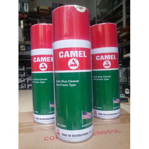 Tẩy nhựa đường, băng keo Camel