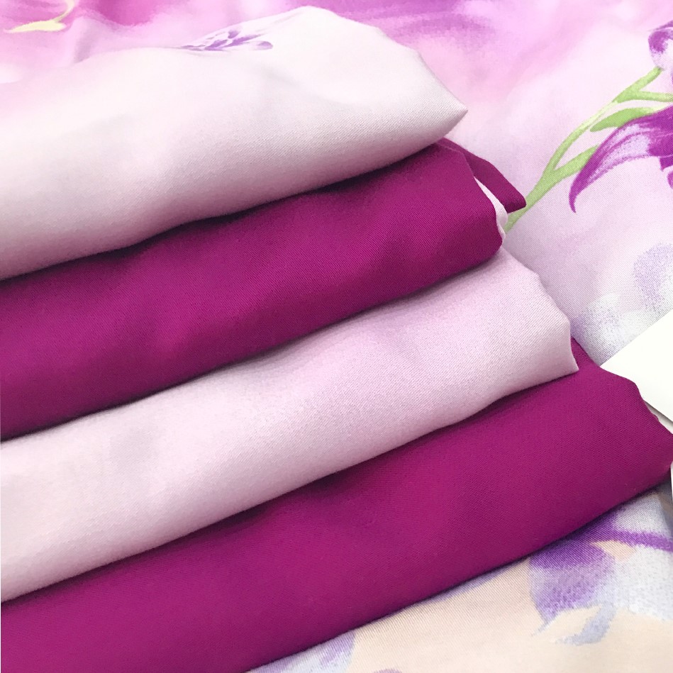 Bộ vỏ chăn ga gối 5 món lụa tencel Hàn Julia 849BM18