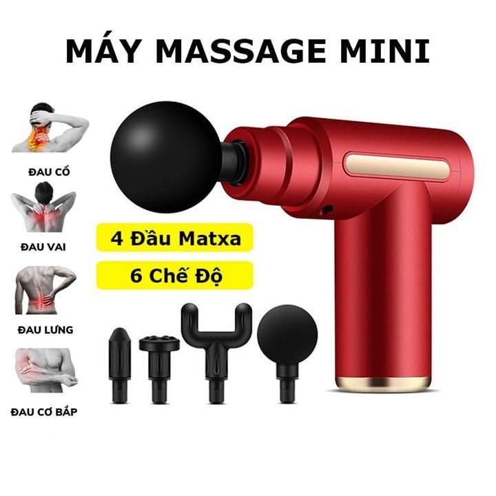 Máy Massage Cầm Tay, Massage Toàn Thân 6 Cấp Độ Chuyên Sâu Đa Năng , mát xa đau nhức vai gáy, máy massage, máy massage cầm tay, máy massage mini cầm tay, máy massage cầm tay mini, máy massage đa năng, máy massage toàn cơ thể