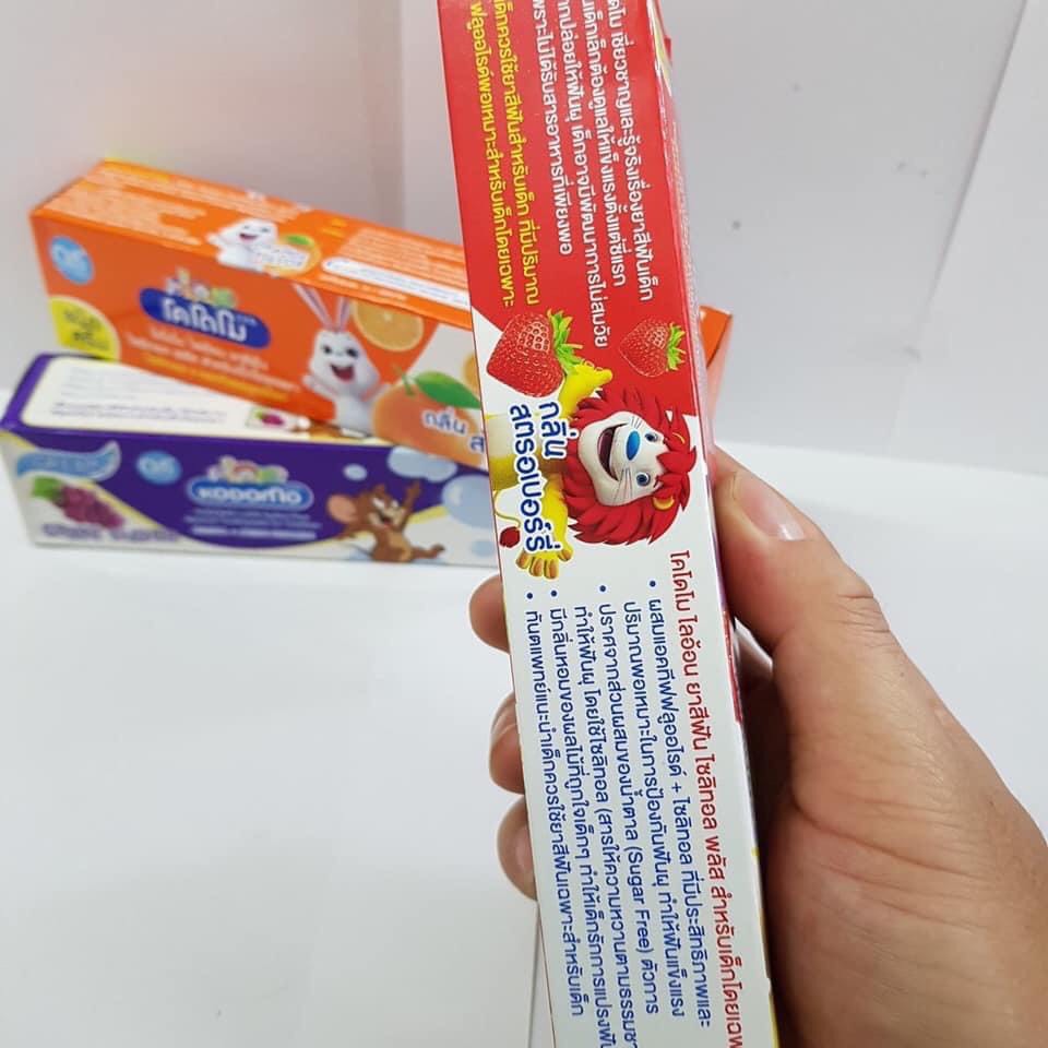 Kem Đánh Răng Kodomo Thái Lan - Dành Cho Bé Yêu Đủ 3 Vị