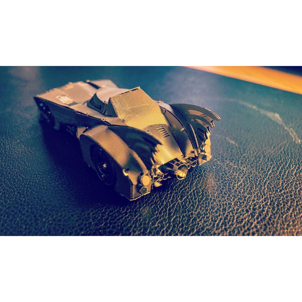 Mô Hình Thép 3D Xe Batman Batmobile 1989 [Chưa Ráp]