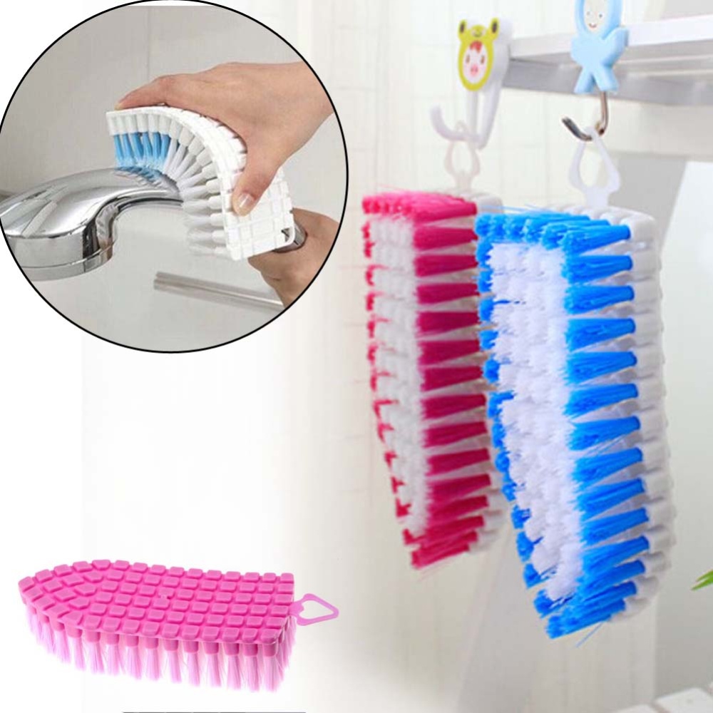 Bồn Rửa Nhà Bếp Có Thể Uốn Cong Bàn Chải Làm Sạch Bếp Mềm Bồn Tắm Góc Bàn Chải Đa Năng Trang Chủ Nhà Bếp Phòng Tắm Dụng Cụ Làm Sạch