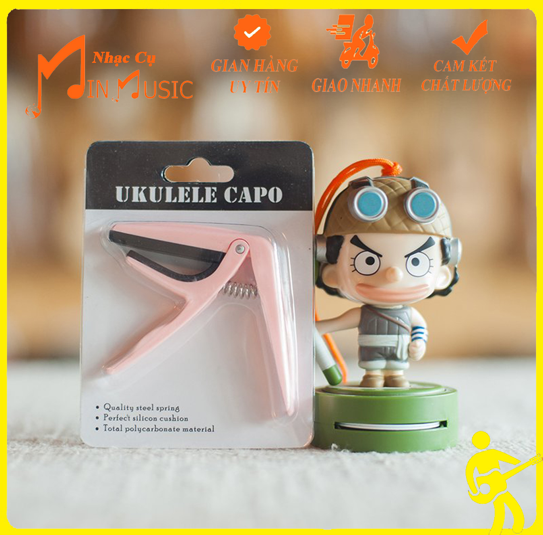 Capo ukulele cực chắc chắn [ nhiều màu]