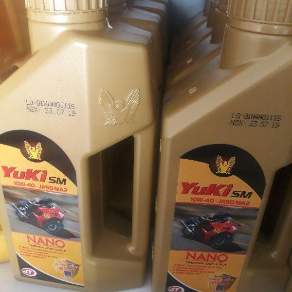 nhớt yuki xe số 0.8 lít