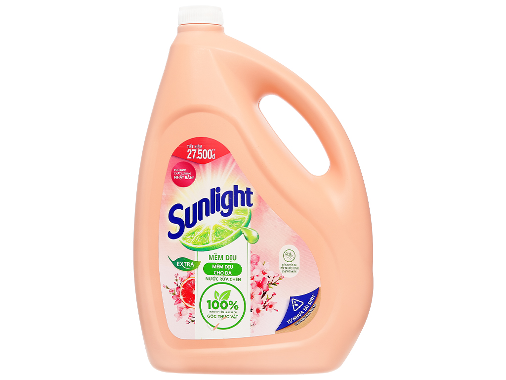 Nước rửa chén Sunlight túi 3.5kg/ can 3.6kg - BAT MUOI