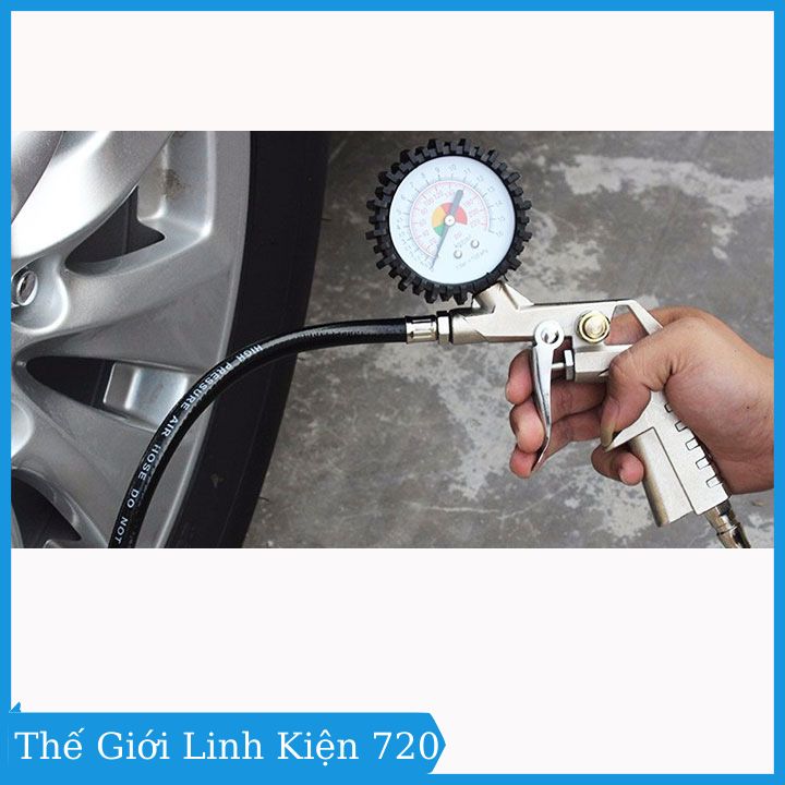 Tay Bơm Lốp Xe 220 PSI