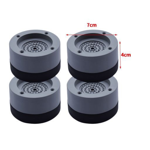 Set 4 Miếng Chân Đế Chống Rung Cho Máy Giặt