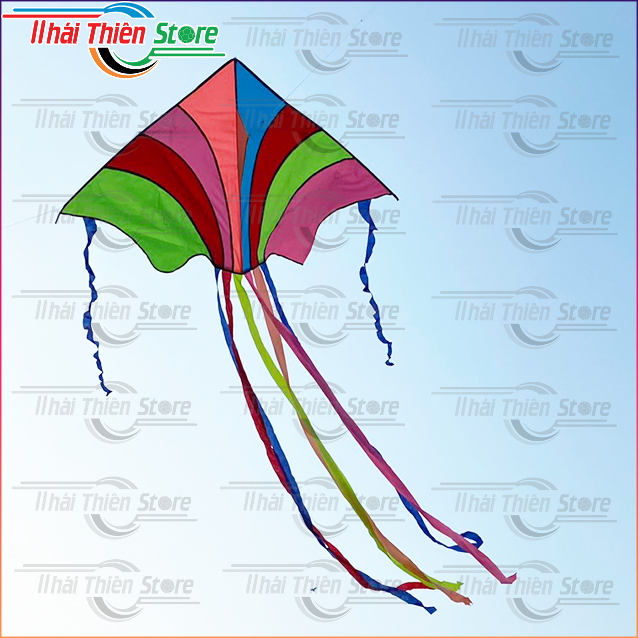 Diều Ngũ Sắc Cầu Vồng 6 Đuôi