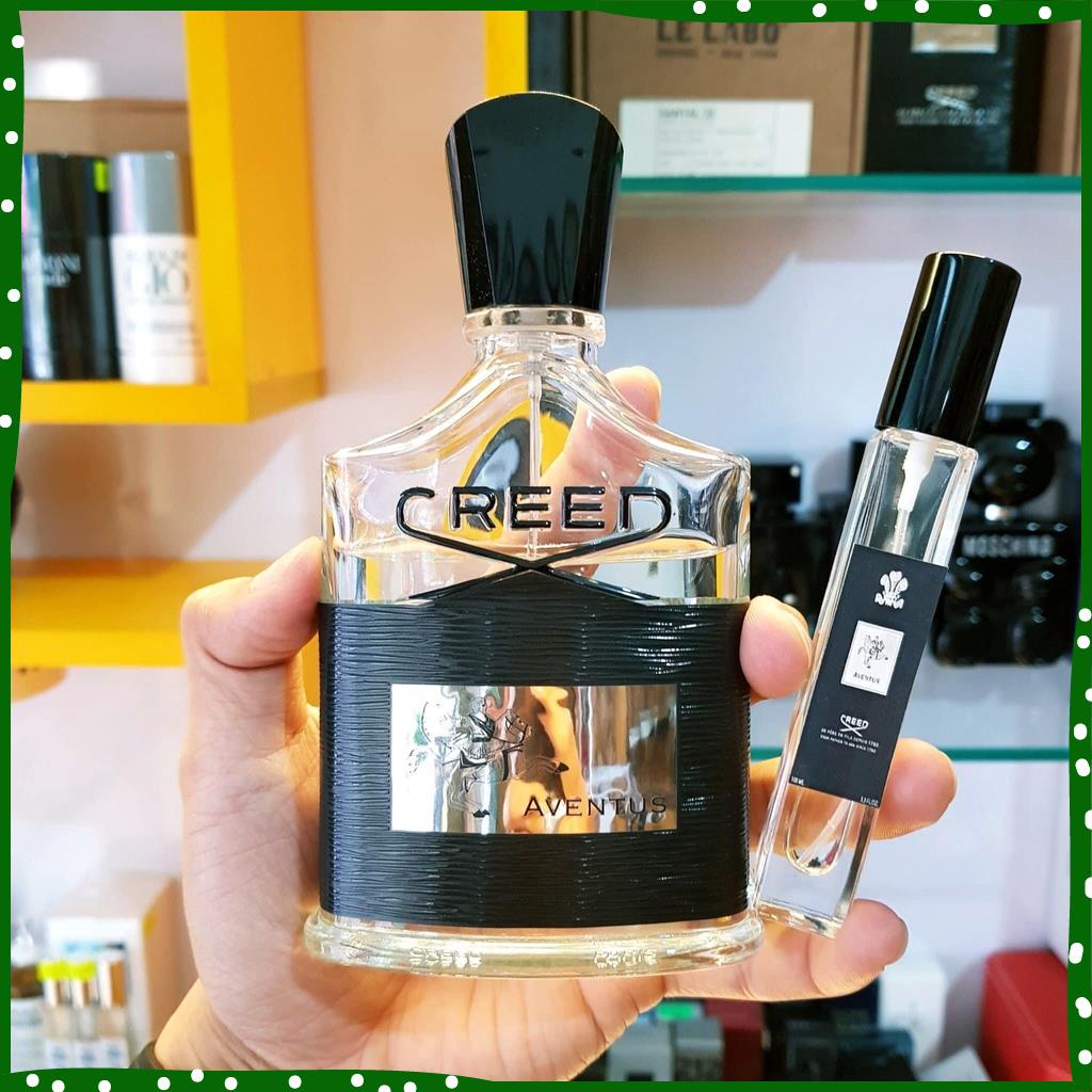 [𝐀𝐮𝐭𝐡] Nước Hoa Nam Creed Đen Aventus EDP (chiết 10ml - Mẫu thử)