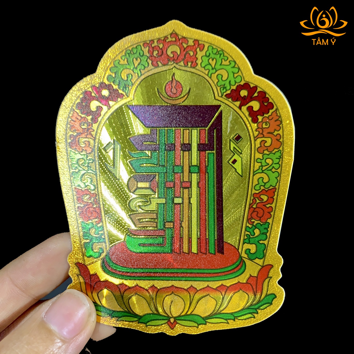 [Nhiều size nhất] Miếng dán (COMBO 5 TẤM) Thời Luân Kim Cang Kalachakra