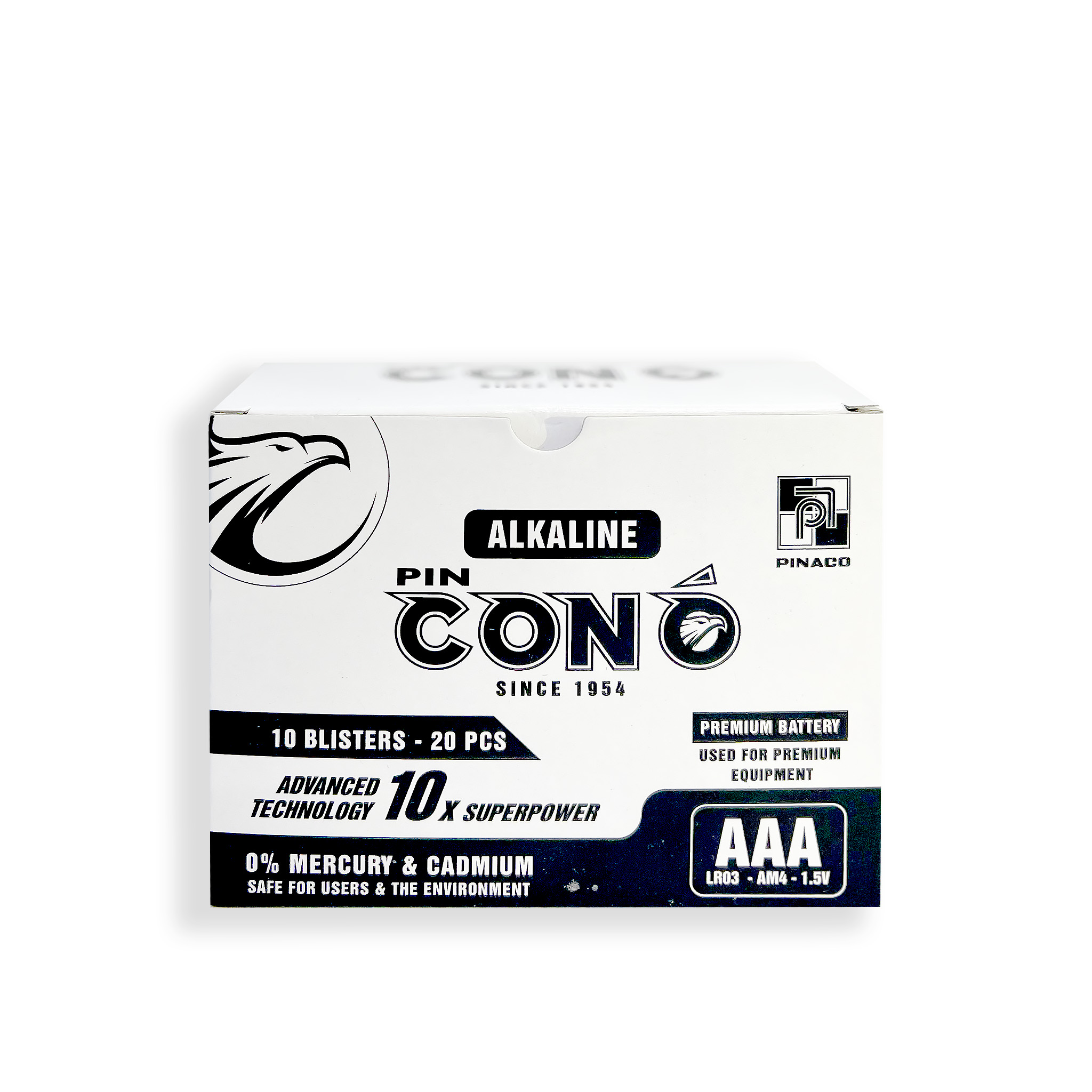Pin Con Ó Alkaline LR03 - Size AAA