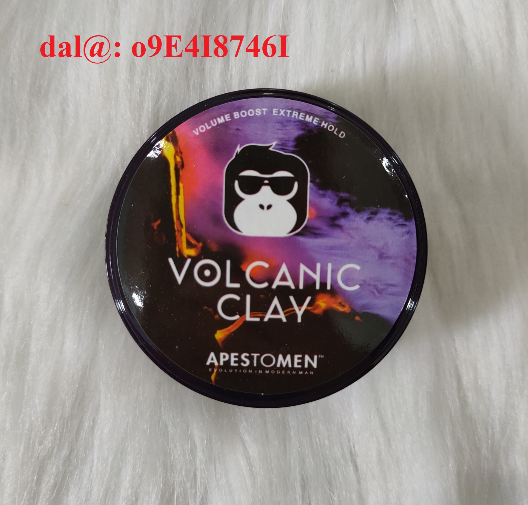 Wax tóc nam Volcanic Clay hộp Nhựa