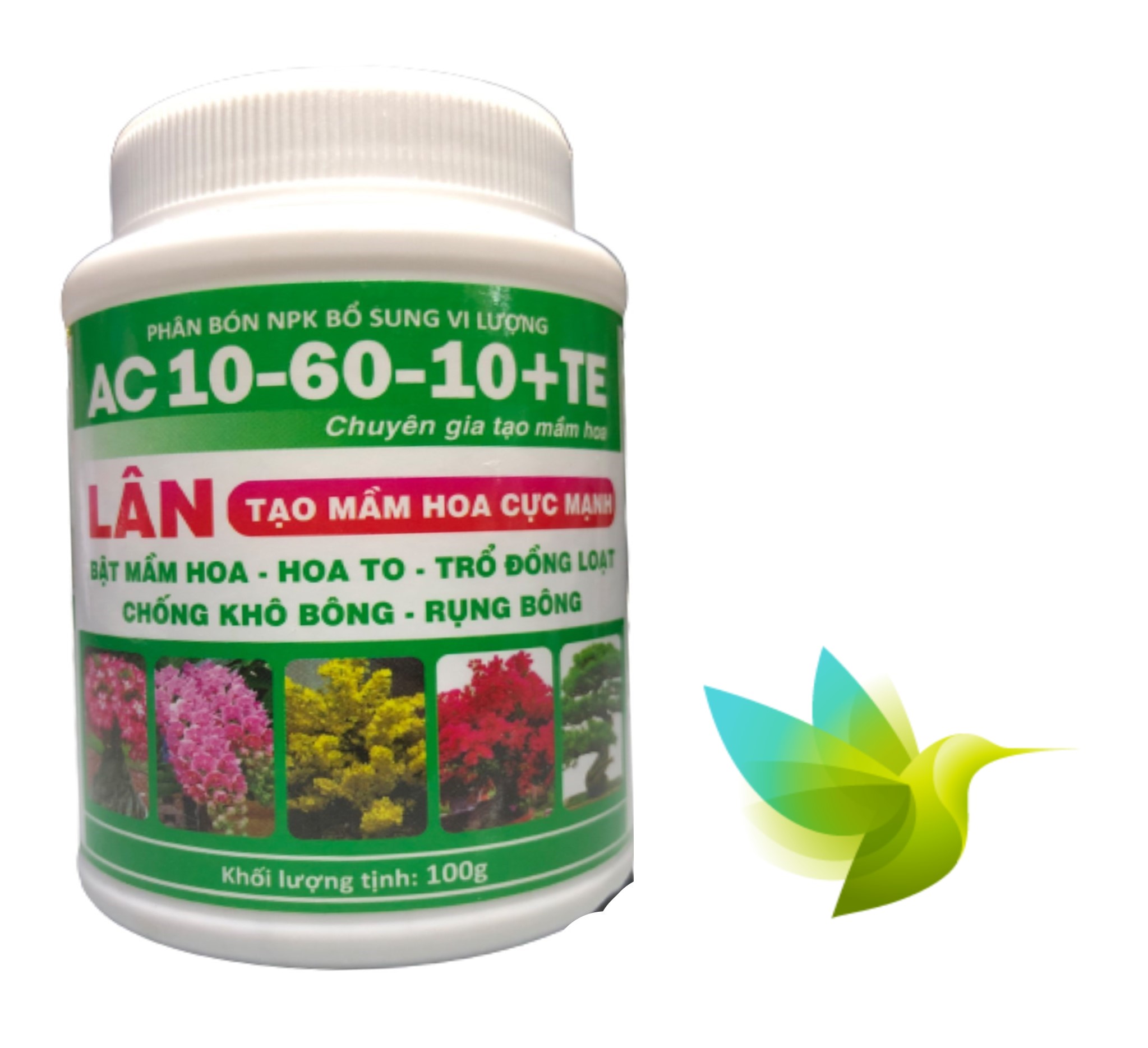 Phân bón siêu lân ac 10-60-10+te - #022a# 100g