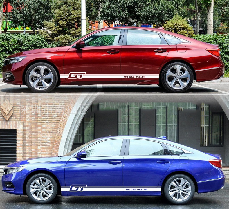 [HCM]Tem dán sườn xe phong cách thể thao GT