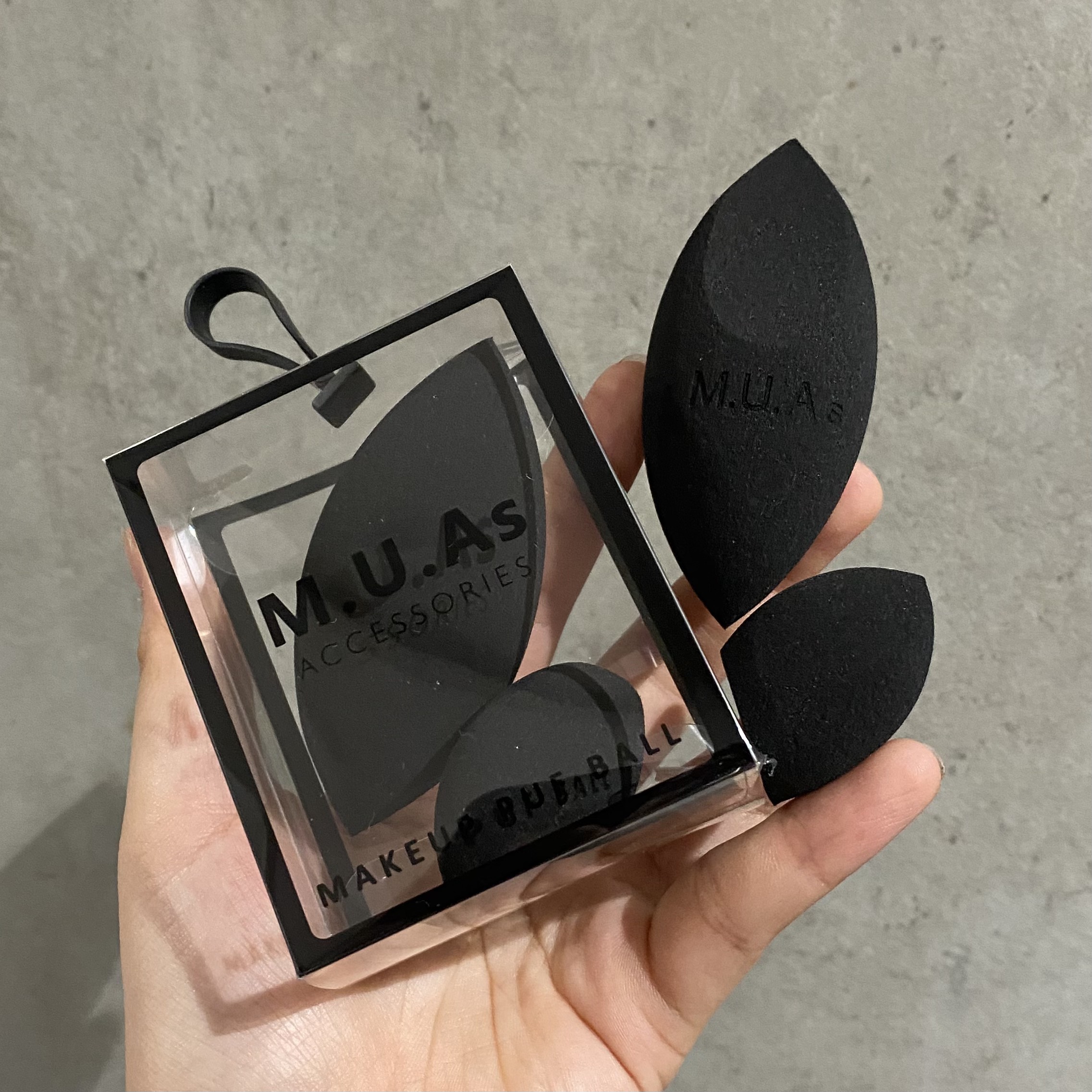 Mút đánh kem nền MUA Acessories các loại mềm mịn, đàn hồi và tiện lợi