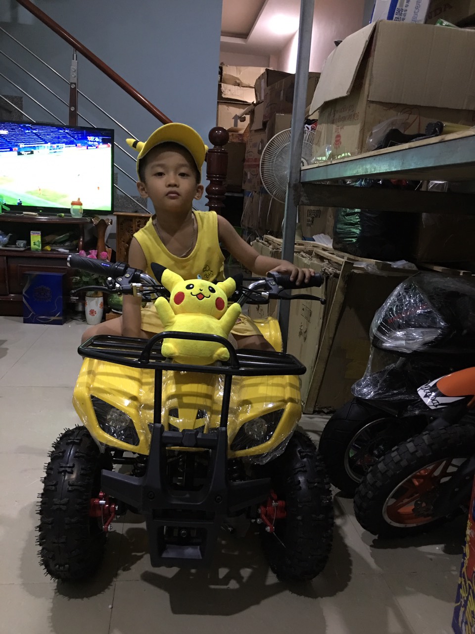 [HCM]Xe atv mini điện 36V 4 bánh xe địa hình
