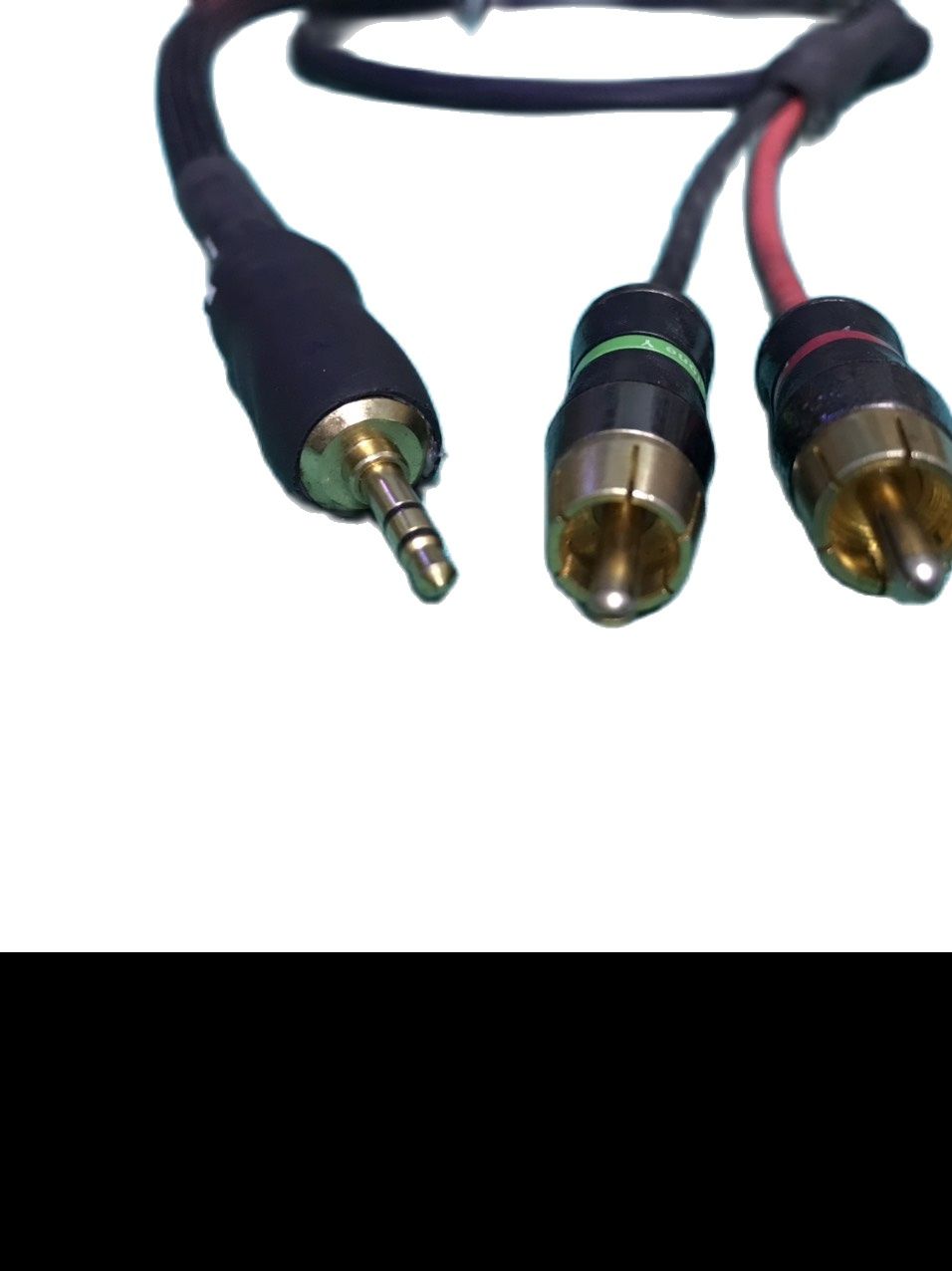 Dây Cáp âm thanh 3.5 ly ra 2 đầu AV lỏi đồng mạ bạc hàng bãi,