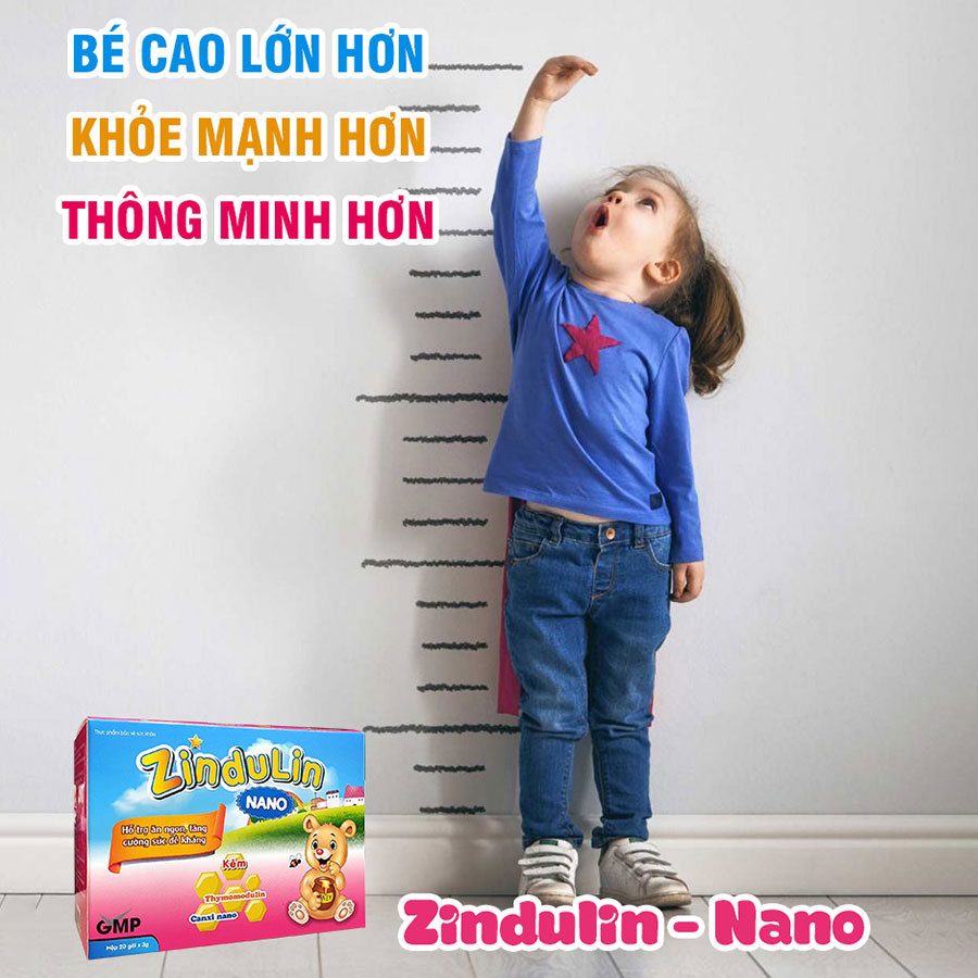 ZINDULIN NANO; HỘP 20 GÓI X 3GR  (Cốm vi sinh)