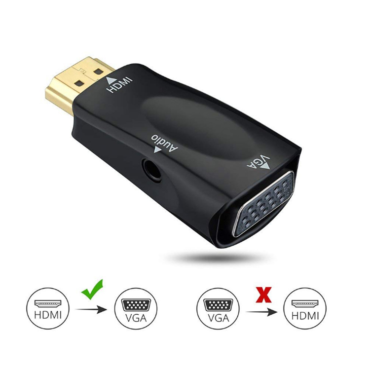 Đầu chuyển đổi HDMI sang VGA + Audio