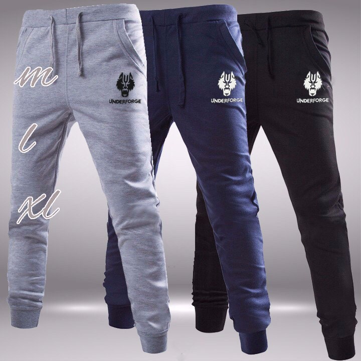 [HCM]Quần jogger in logo hình lạ mắt
