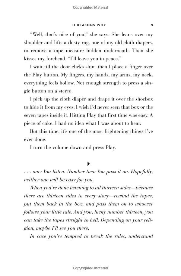 Thirteen Reasons Why