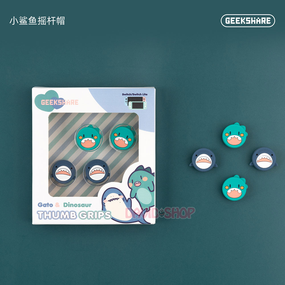 [GeekShare] Núm bọc analog Baby Shark cho Joy-Con - Nintendo Switch OLED, V1, V2, Lite