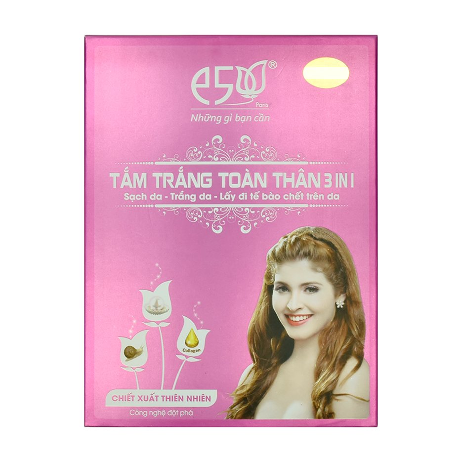 Tắm Trắng Toàn thân E5 3in1