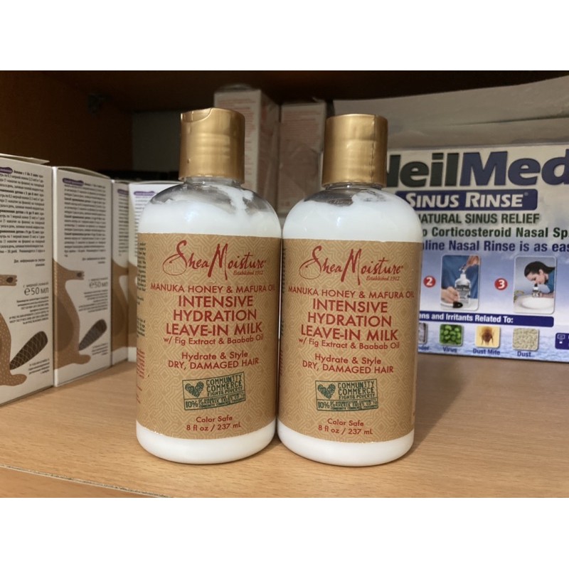 Sữa Dưỡng Tóc Chuyên Sâu Shea Moisture Manuka Milk
