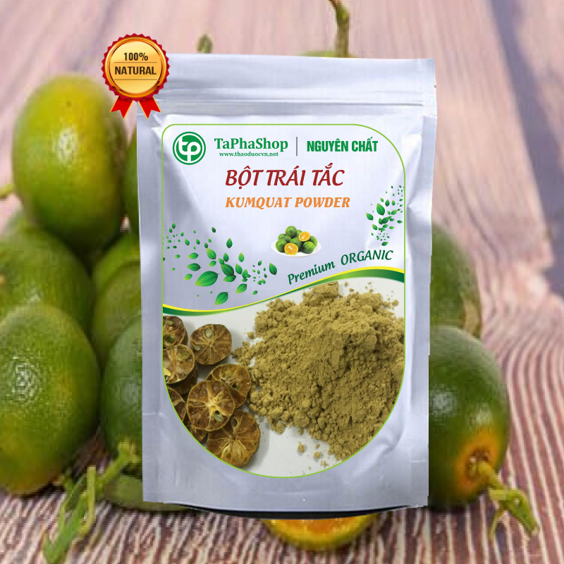 [HOT] Bột trái tắc nguyên chất 100g - Thảo Dược Tấn Phát