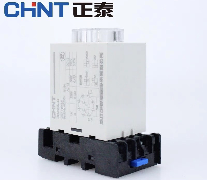 Rơ le thời gian Chint JSZ3 loại 60s,rơ le thời gian off delay Chint JSZ3,relay timer JSZ3,chint time relay,relay off delay