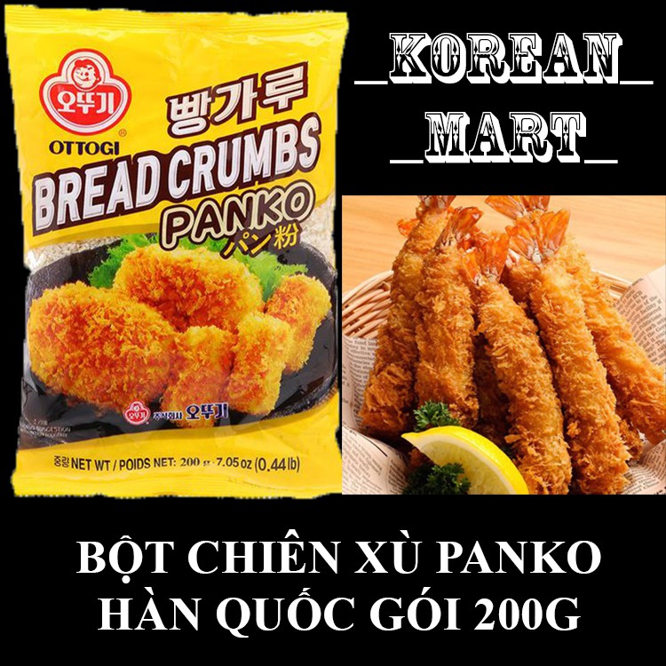 Bột chiên xù Panko Ottogi gói 200g