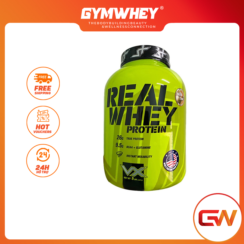 Tăng cơ giảm mỡ vitaxtrong real whey 5 lbs