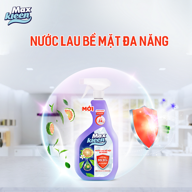 HCM - Nước Lau đa năng Maxkleen 520ml