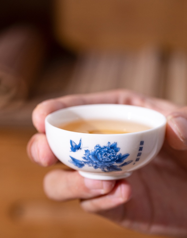 Bộ ấm chén sứ pha trà đạo (Bao gồm 1 ấm và 06 chén)