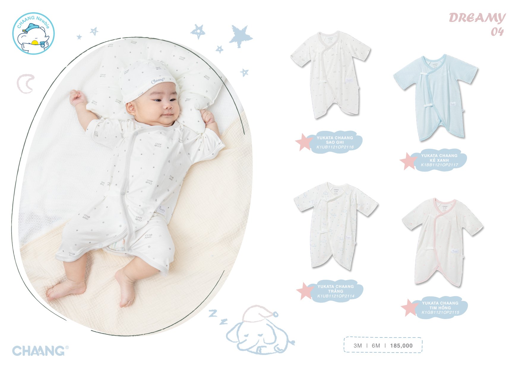 Body Yukata họa tiết Dreamy Chaang