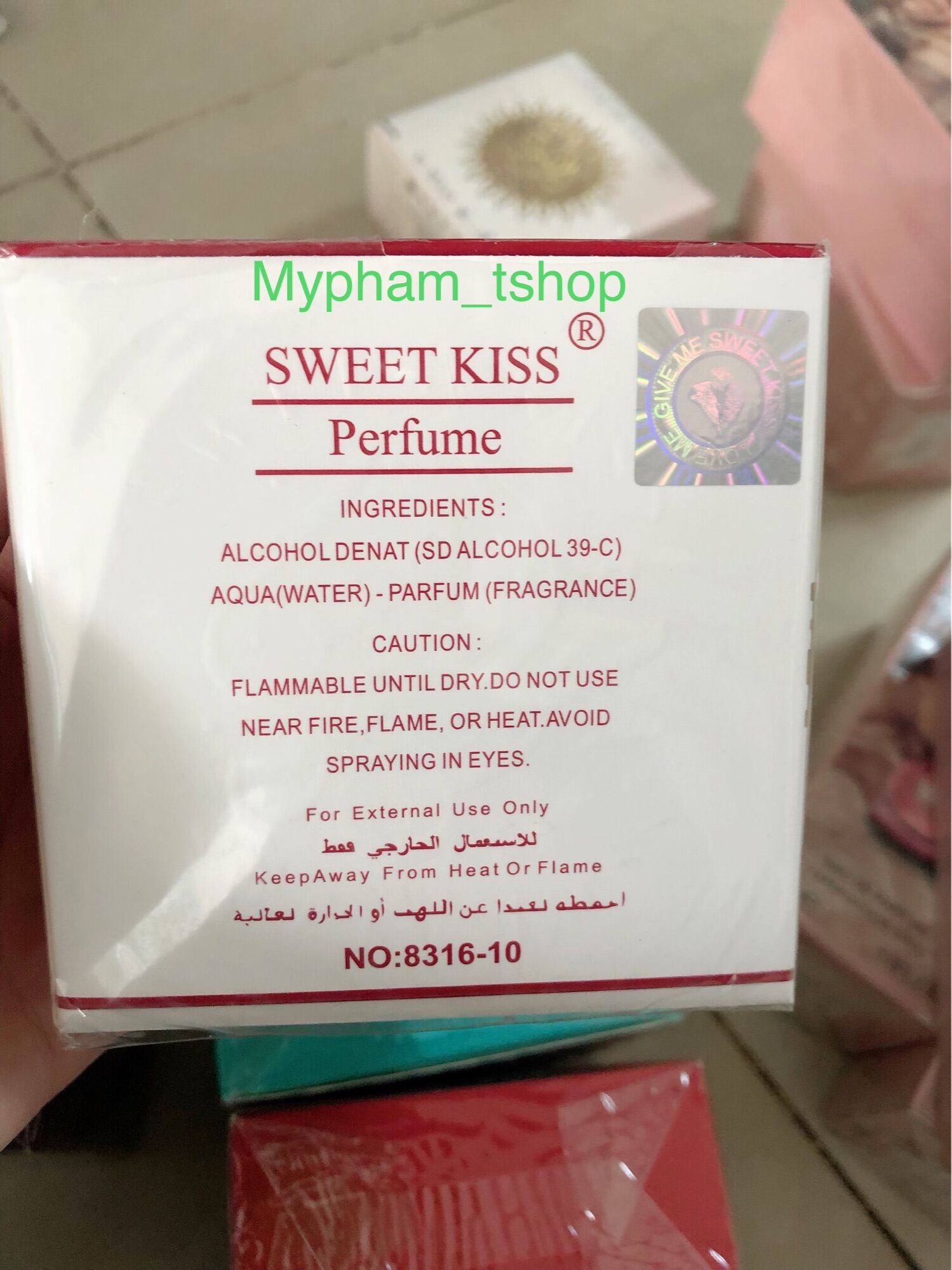Nước Hoa Dubai Sweet Kiss Perfume 30ml - chuyensithienduc