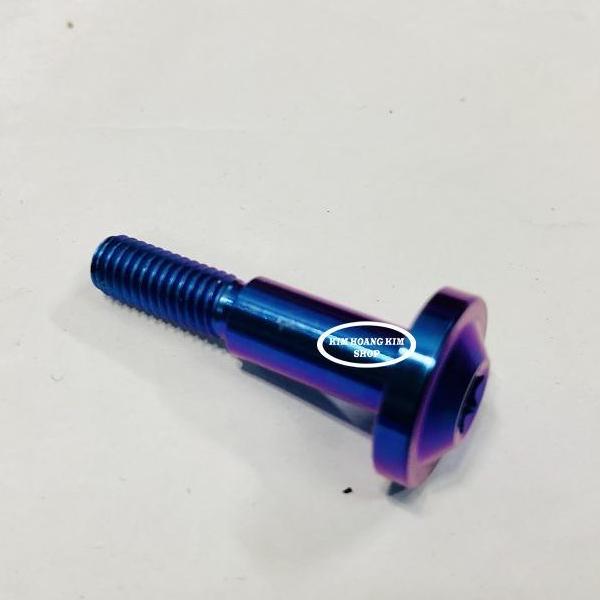 Ốc Titan GR5 gắn tay thắng xe máy (màu xanh tím,xanh lục bảo)