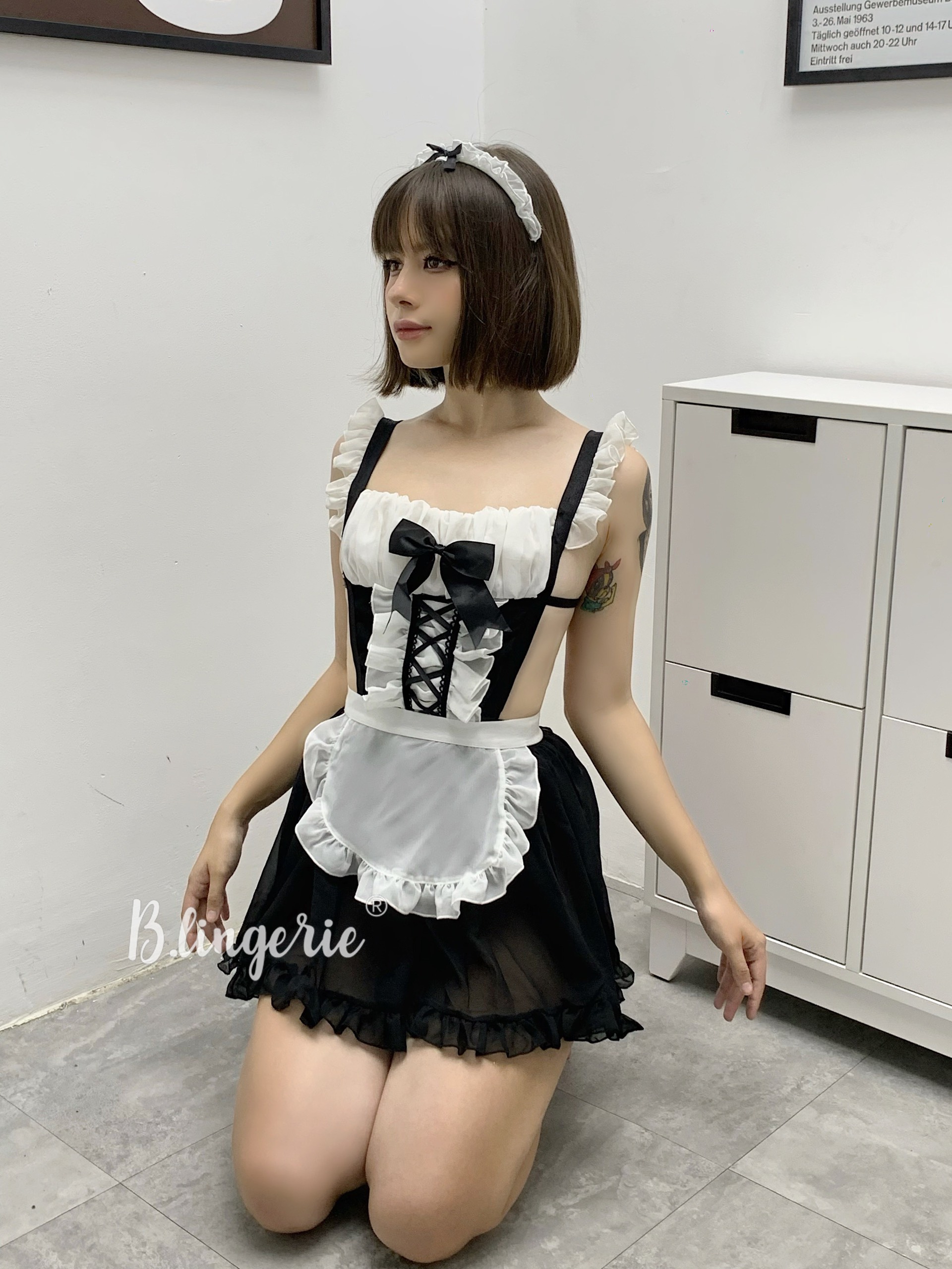 [HCM]Cosplay Nàng Hầu - B.Lingerie