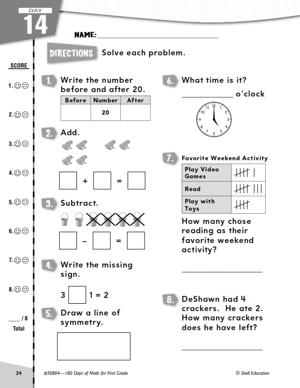 180 Days of Math (Practice, Assess, Diagnose)